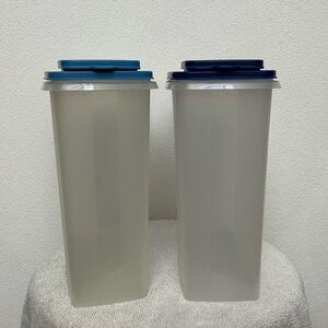 Tupperware Set Of 2 Cereal Keepers Food Storage Kitchen Organization Pantry